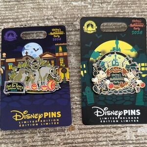 NWT Disney Mickey’s Not So Scary Halloween party 2024 set of 2 pins